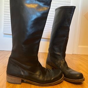 Pare Gabia leather boots - black